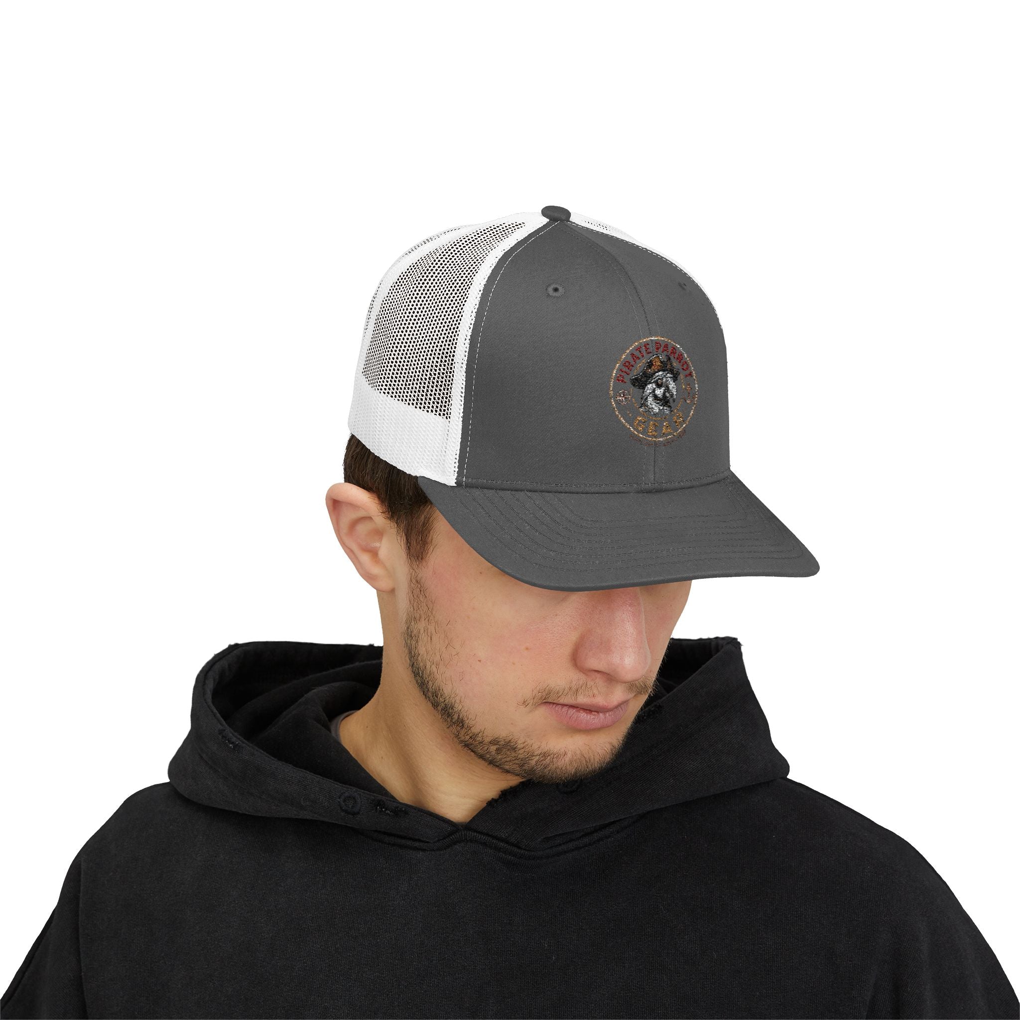 Trucker Cap — "Pirate Parrot Gear"  Snapback
