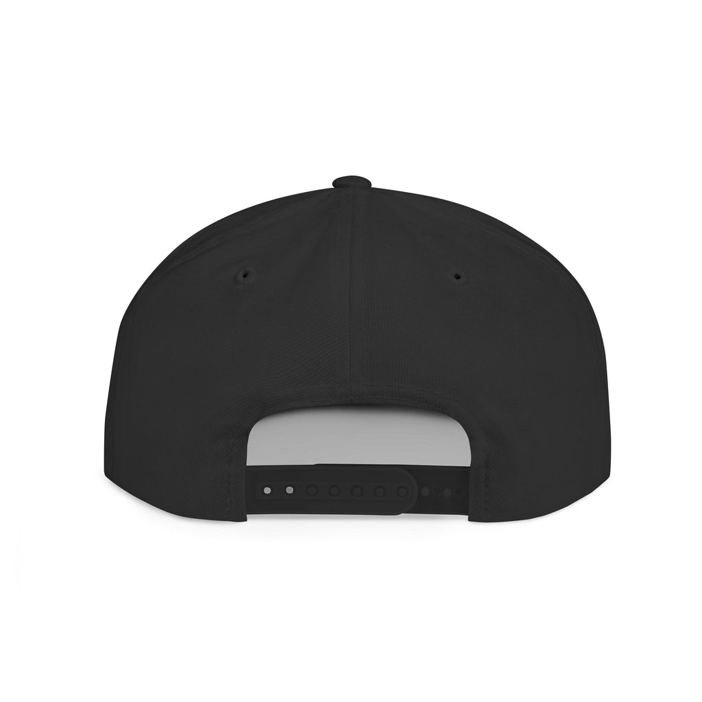 Pirate Parrot Gear Flat Bill Snapback Hat — Tropical Pirate Parrot Logo Cap