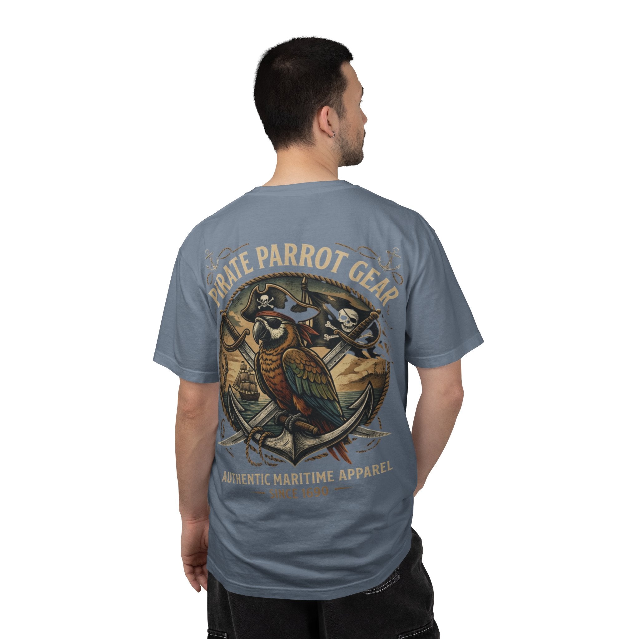 Pirate Parrot Gear T‑Shirt — Authentic Maritime Parrot Design