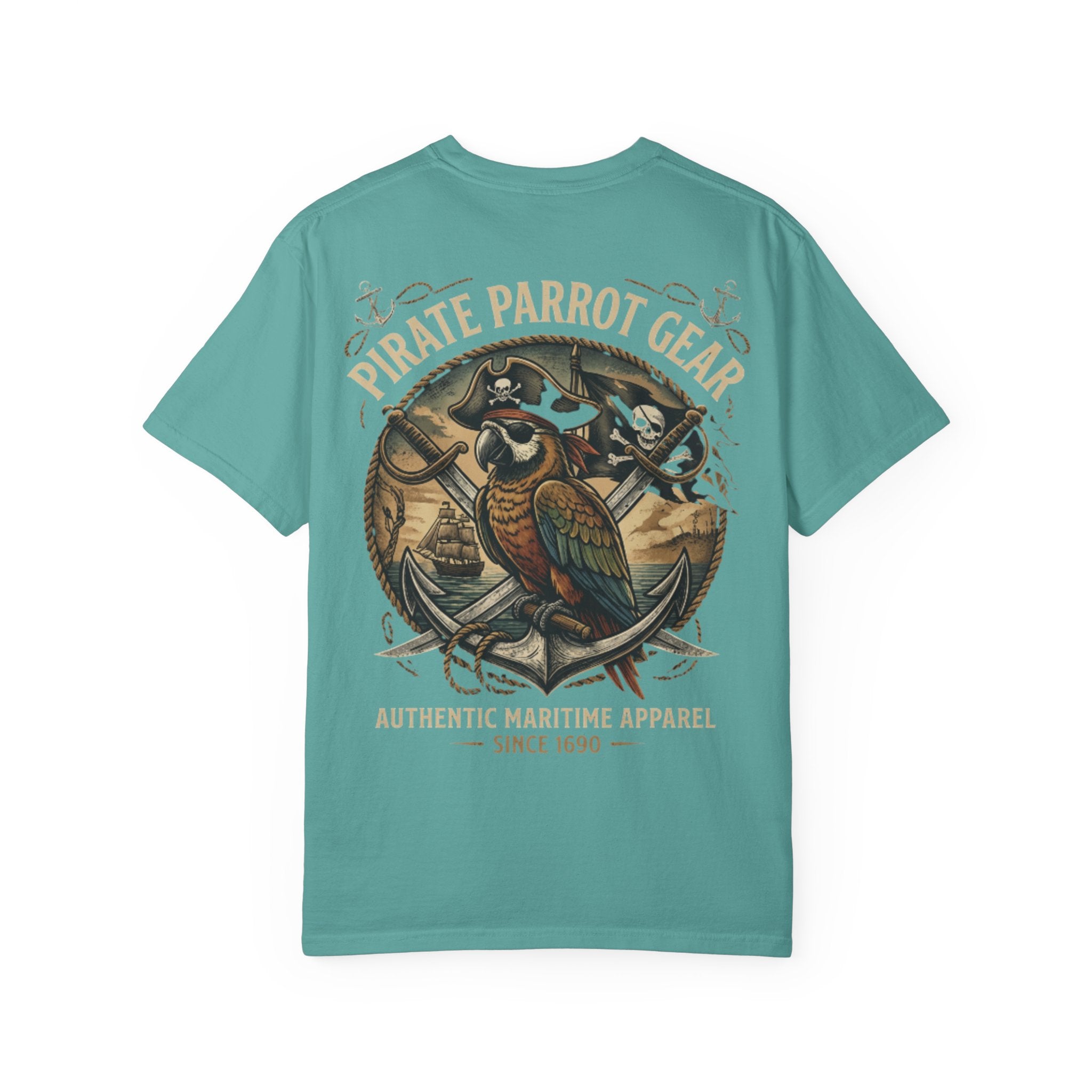 Pirate Parrot Gear T‑Shirt — Authentic Maritime Parrot Design