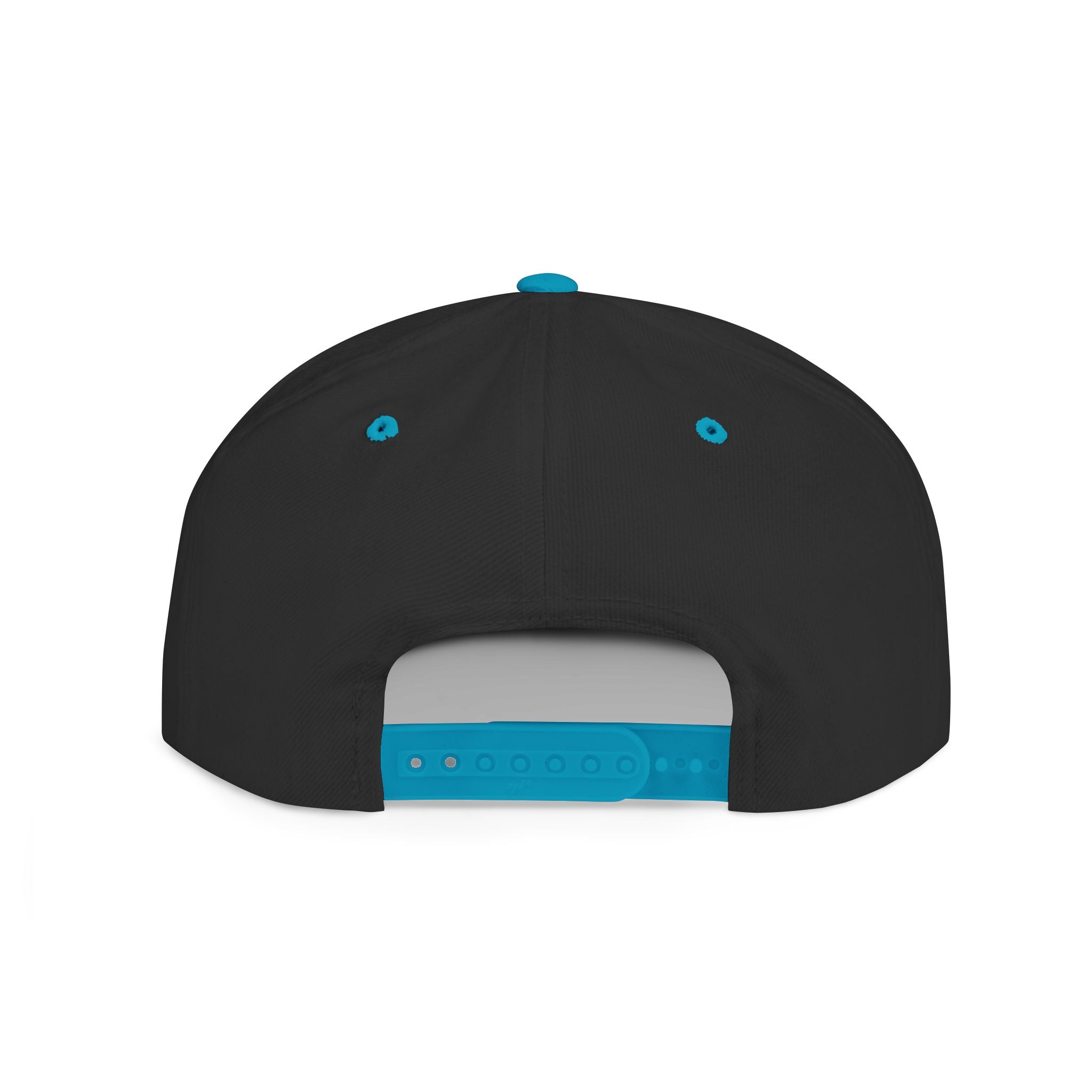 Pirate Parrot Gear Flat Bill Snapback Hat — Tropical Pirate Parrot Logo Cap