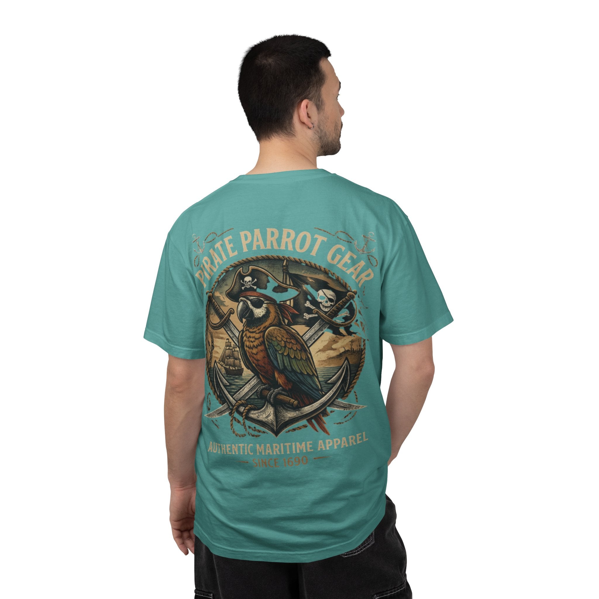 Pirate Parrot Gear T‑Shirt — Authentic Maritime Parrot Design