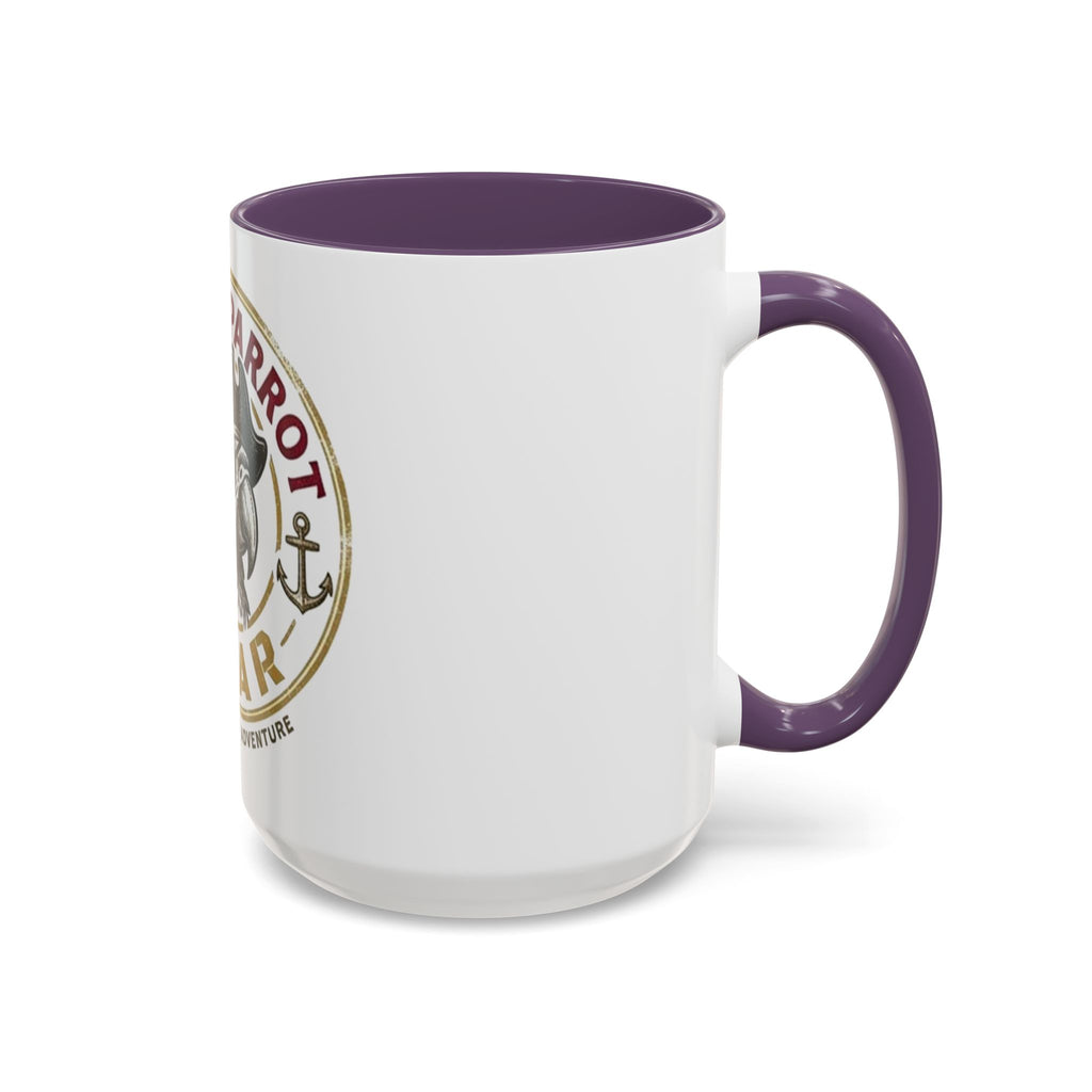 Pirate Parrot Gear Coffee Mug — 'Suppliers of Adventure' Accent Mug