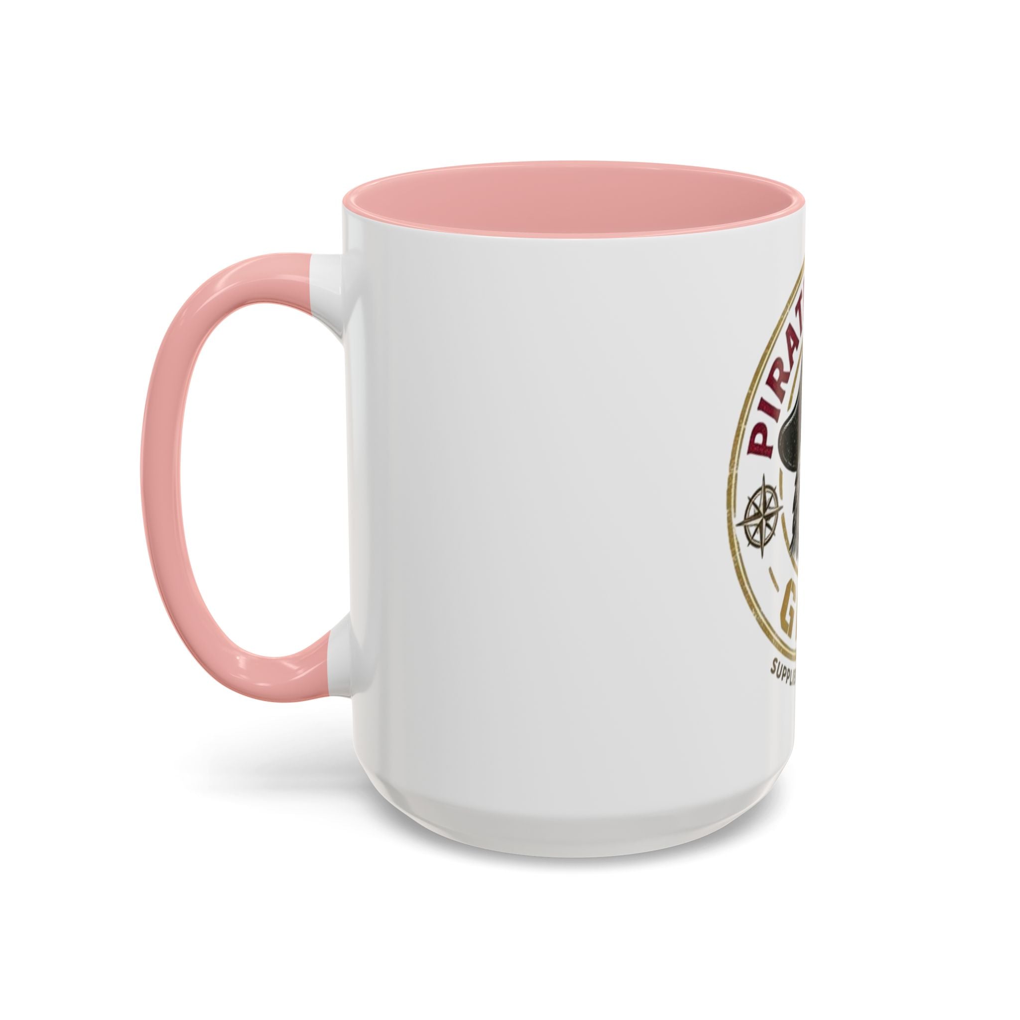 Pirate Parrot Gear Coffee Mug — 'Suppliers of Adventure' Accent Mug