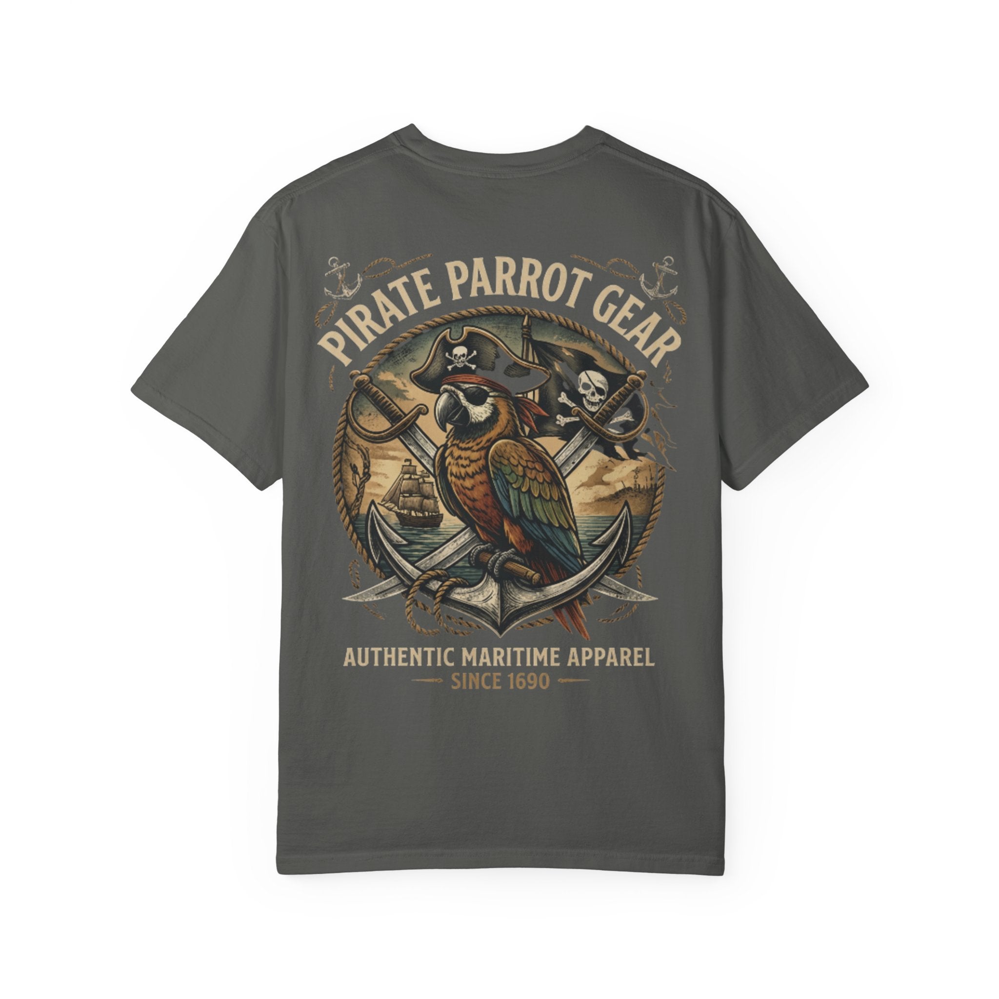 Pirate Parrot Gear T‑Shirt — Authentic Maritime Parrot Design
