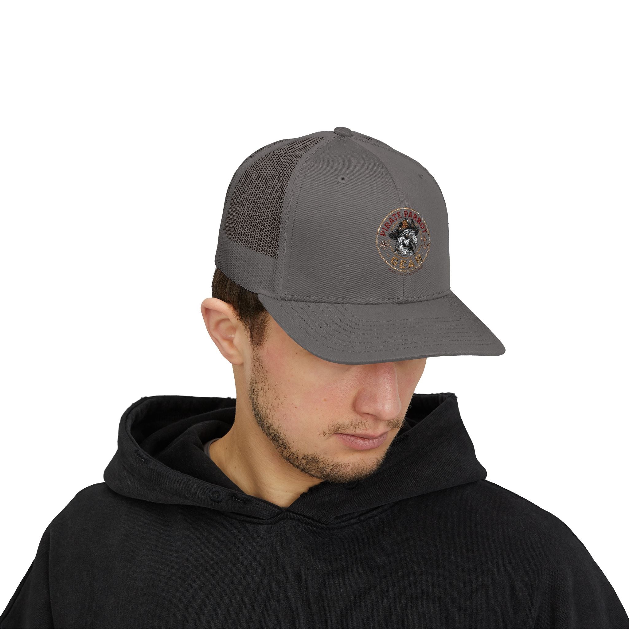 Trucker Cap — "Pirate Parrot Gear"  Snapback