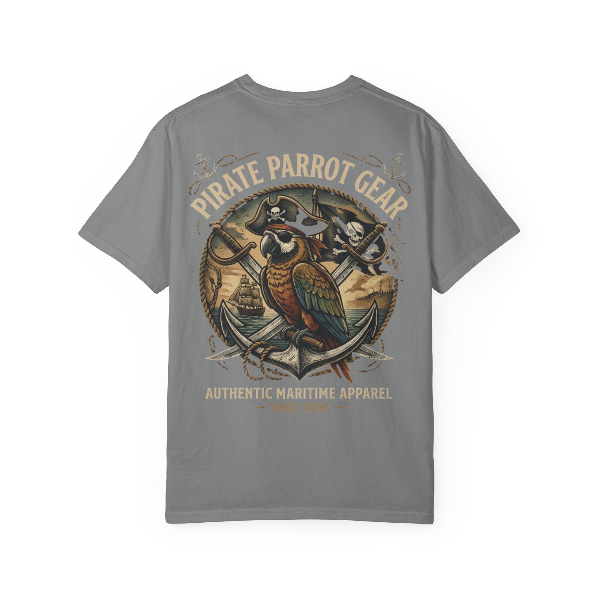 Pirate Parrot Gear T‑Shirt — Authentic Maritime Parrot Design