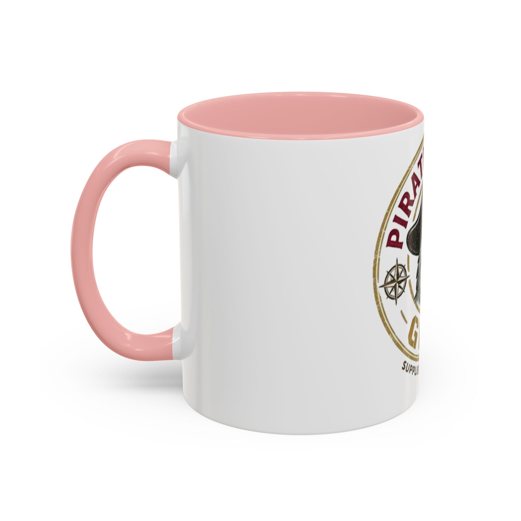 Pirate Parrot Gear Coffee Mug — 'Suppliers of Adventure' Accent Mug