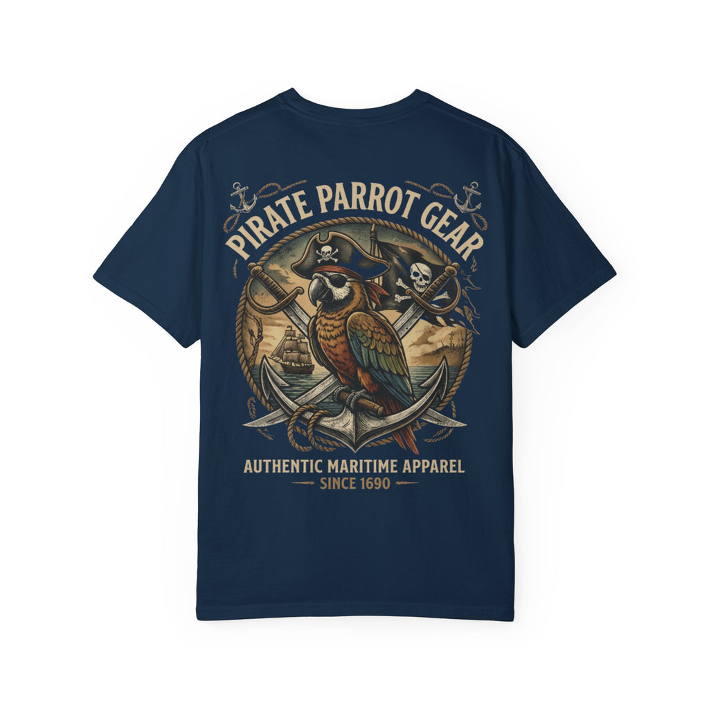 Pirate Parrot Gear T‑Shirt — Authentic Maritime Parrot Design