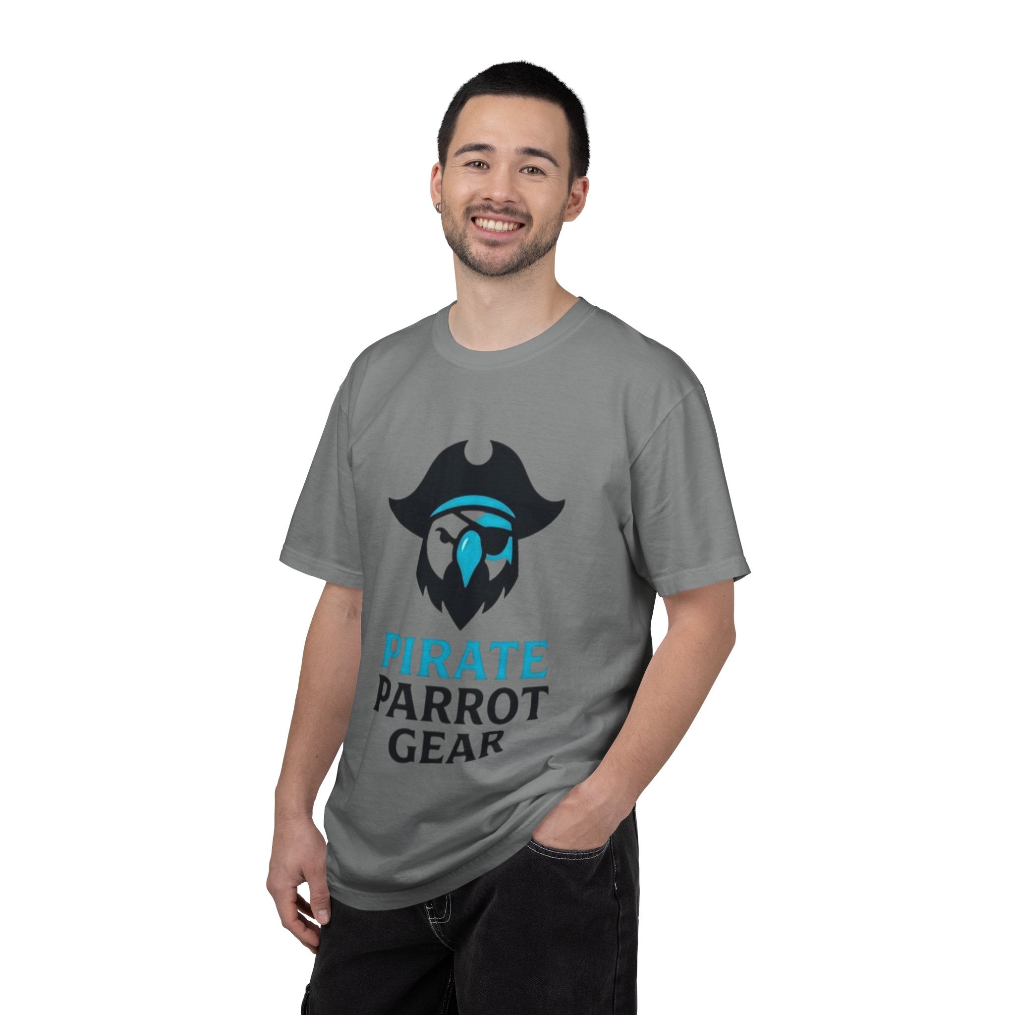 Pirate Parrot Gear T-Shirt — Nautical Pirate Logo Tee