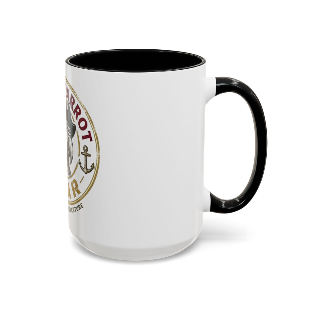 Pirate Parrot Gear Coffee Mug — 'Suppliers of Adventure' Accent Mug