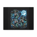 Matte Canvas, Stretched, 1.25" - 3 Parrot Moon
