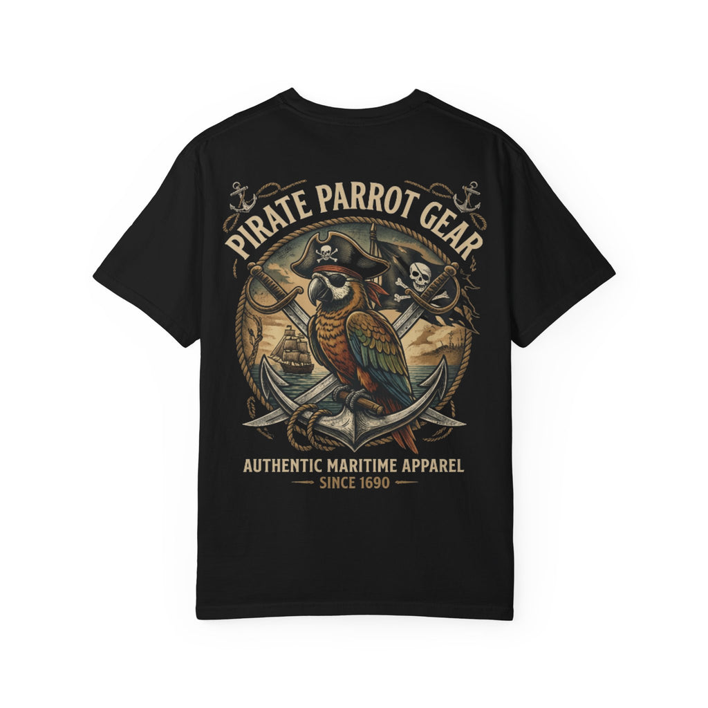 Pirate Parrot Gear T‑Shirt — Authentic Maritime Parrot Design