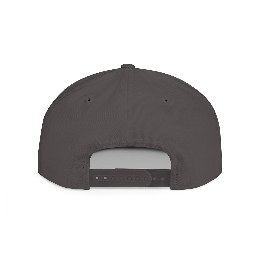 Pirate Parrot Gear Flat Bill Snapback Hat — Tropical Pirate Parrot Logo Cap