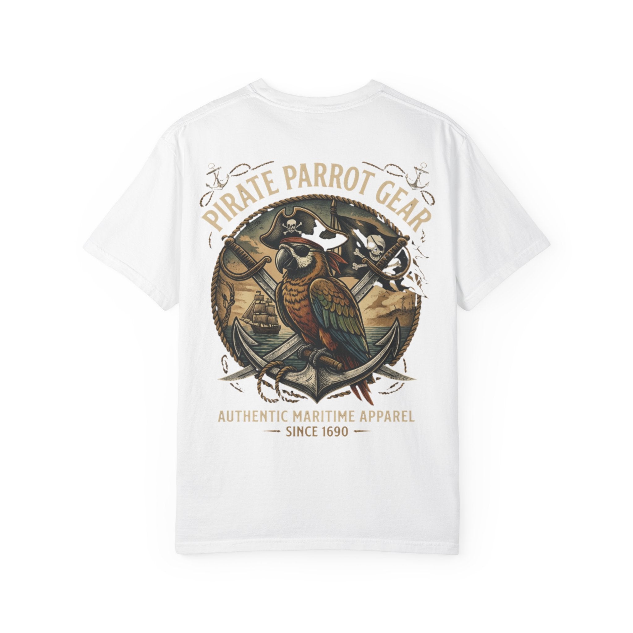 Pirate Parrot Gear T‑Shirt — Authentic Maritime Parrot Design